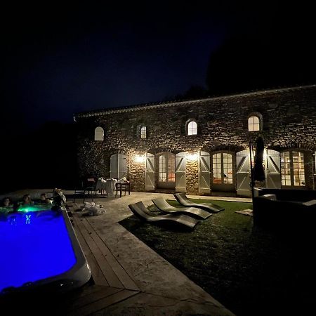 Gîte- Mas de charme Cévennes 2 à 8 personnes Saint Jean du Pin Esterno foto