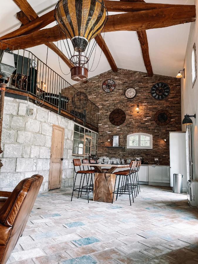 Gîte- Mas de charme Cévennes 2 à 8 personnes Saint Jean du Pin Esterno foto