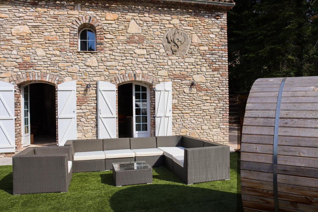 Gîte- Mas de charme Cévennes 2 à 8 personnes Saint Jean du Pin Esterno foto