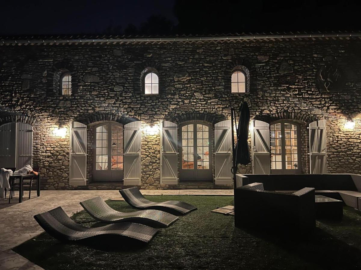 Gîte- Mas de charme Cévennes 2 à 8 personnes Saint Jean du Pin Esterno foto